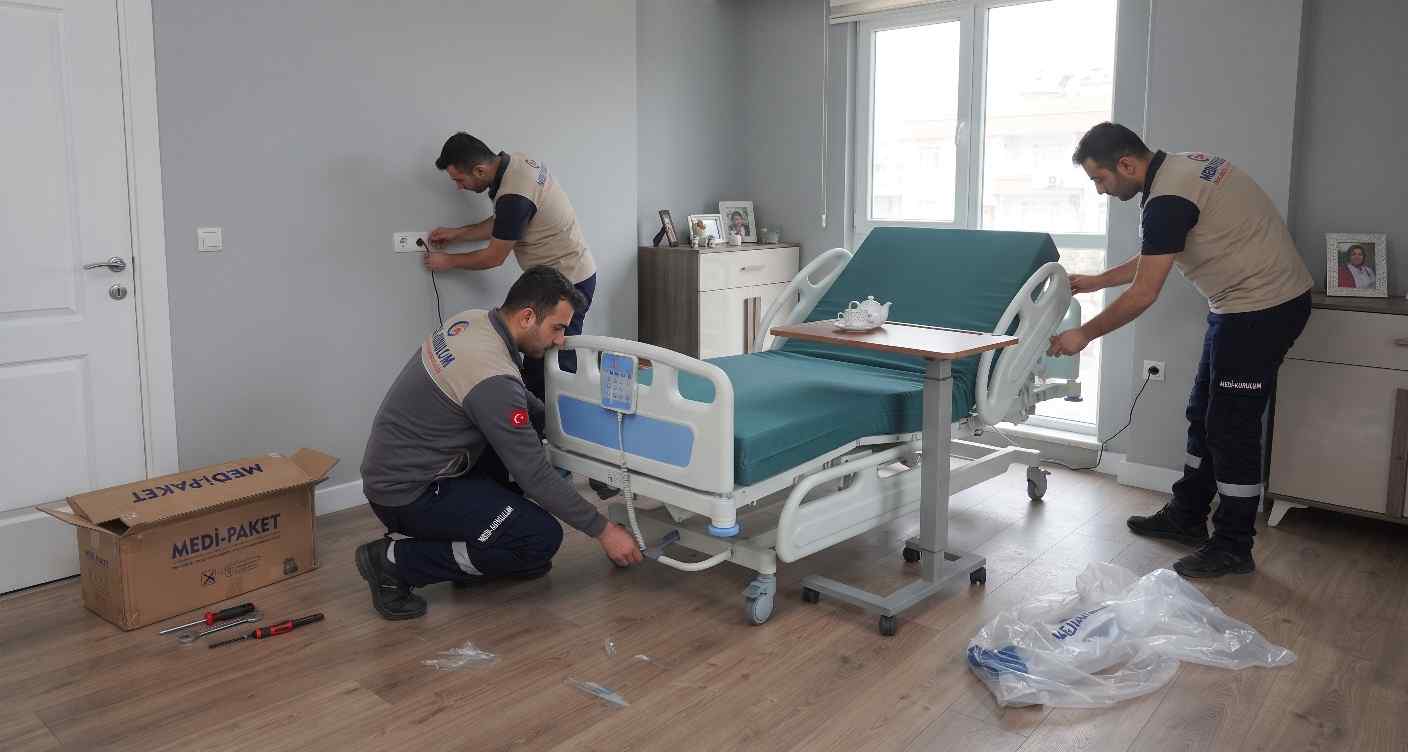 Efor Hasta Yatakları Beşiktaş evde bakım için medikal ekipman kullanım ve bakım görseli